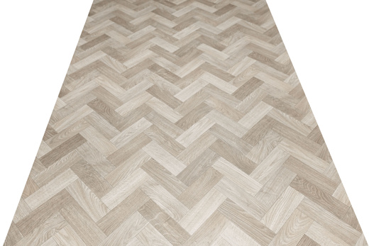 Wykładzina PCV Bingo Sintra 583 Jodełka Parkiet Beż szerokość 3 m