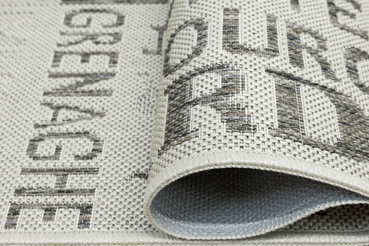 Antypoślizgowy Dywan FLEX 19118/P19 Krem Brąz