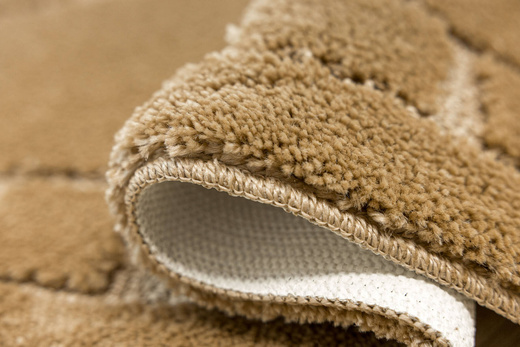 Dywanik Łazienkowy Antypoślizgowy Ocean Beige Beż Owalny