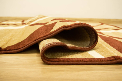 Dywan Nowoczesny Sapphire F06/122 Linie Beż Krem Brąz