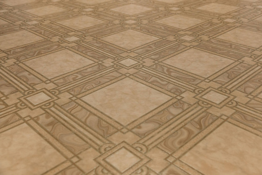 Wykładzina PCV Terrana Eco Mozaika Beż szerokość 2 m