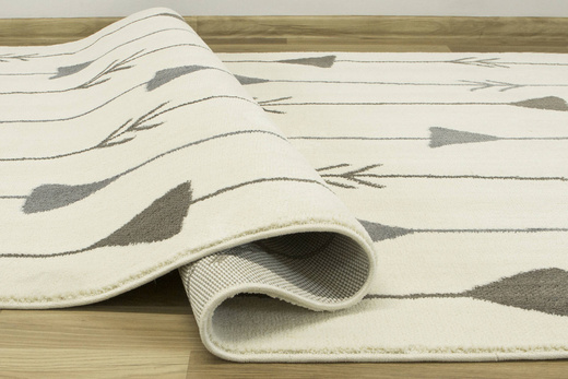 Dywan Karof 6063A mink/white 13 Strzałki