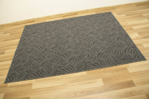 Dywan Presto 75 Grey Melanż Ciemny Szary Czarny