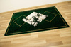 Dywan Diamond K4477Y green/green Marmur Romby Butelkowa Zieleń