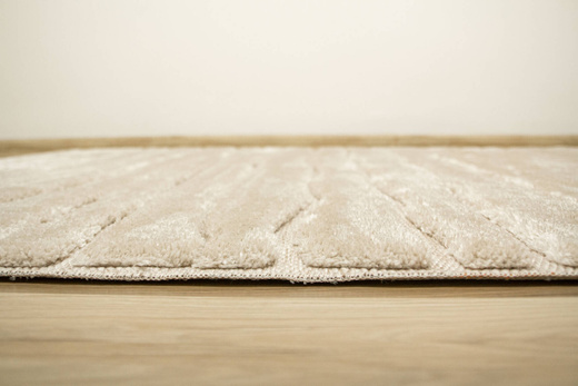 Dywan Shaggy Lula Soft IM15A Beige/Beige Pasy Beż