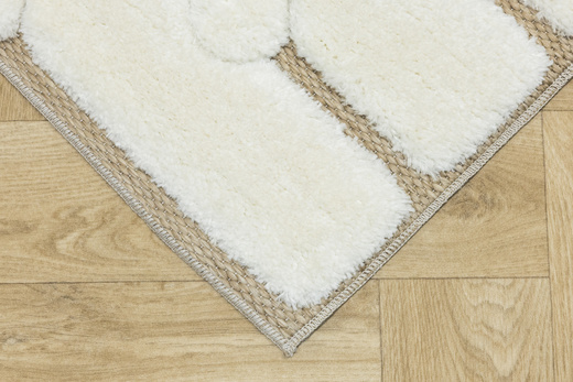 Dywan Shaggy Lula Soft IM49A Krem Beż Kropki