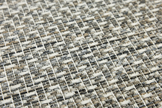 Chodnik Sznurkowy Jeans 19242/P91 Outdoor Beż Grafit Jodełka szerokość 80 cm