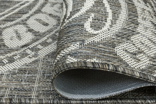 Antypoślizgowy Dywan FLEX 1907/P91 Brąz Szary Coffee