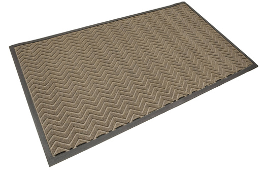 Antypoślizgowa Wycieraczka Duo Jodełka Brąz