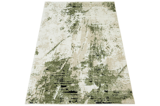 Dywan Bosa K437A cream/green Kremowy Zielony Abstrakcja