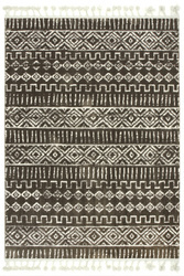 Dywan Karof 2571A brown/white 23 Brązowy Krem Romby