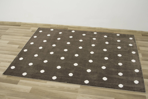 Dywan Karo 6064A white/brown 32 Krem Brąz