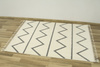 Dywan Karof 6062A grey/white 43 Krem Szare Zygzaki