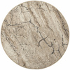 Okrągły Dywan Aqua Marble 04 Beż Antypoślizgowy