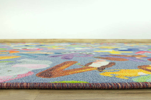 Dywan Alfabet 19 grey Zoo Literki