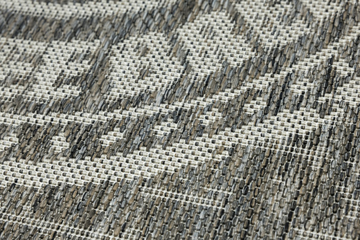 Antypoślizgowy Dywan FLEX 1907/P91 Brąz Szary Coffee