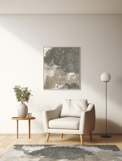 Dywan Galya GAK11C grey/brown Beż Szary Boutique