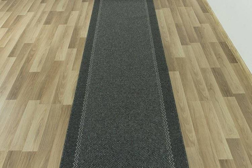 Antypoślizgowy Chodnik Ruby 2128 antracyt szerokość 100 cm