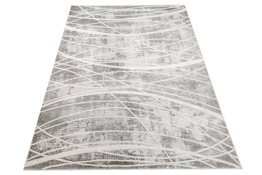 Dywan Camilla 614 mink/grey Szary Beż Beton Pasy