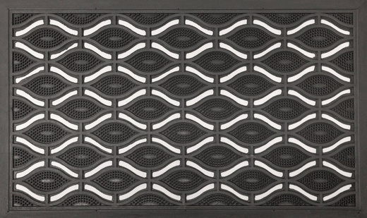 Wycieraczka gumowa M04 ażurowa w łezki