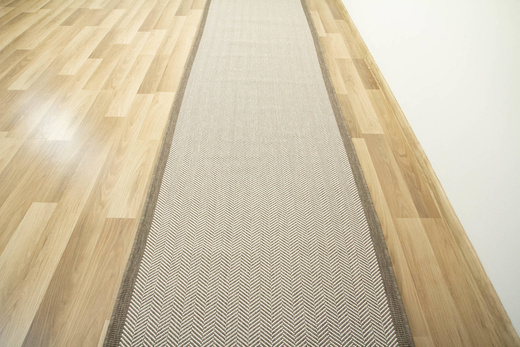 Dwustronny Sznurkowy Chodnik Brussels 205681/10210 Coffee Krem Beż szerokość 120 cm