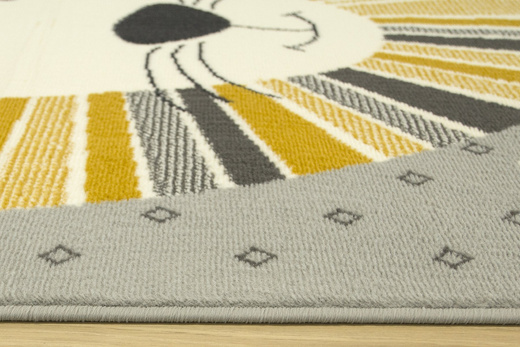 Dywan Kids 534212/89945 mous/mu Musztardowy Szary LEW