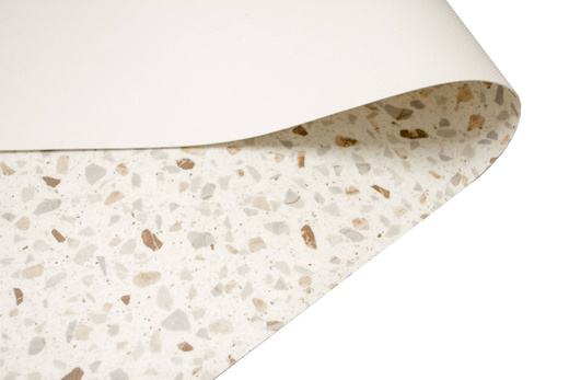 Wykładzina PCV Stellar Marmette 512 Lastryko Beż Krem Brąz Kamyki szerokość 1,5 m