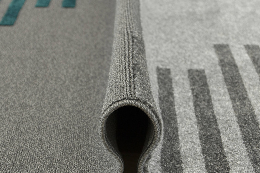 Dywan Agnella Meteo Portat zielony z efektem 3D