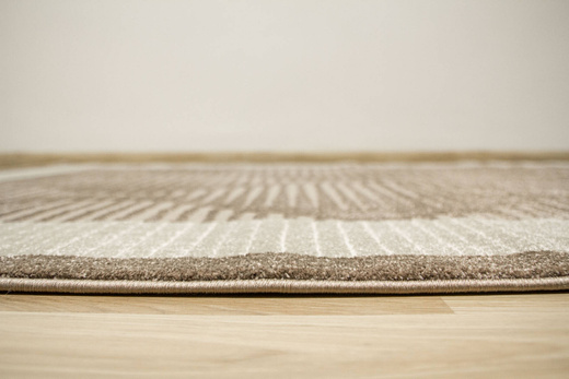 Dywan Teno QP030 Brown Brąz Beż Geometryczny