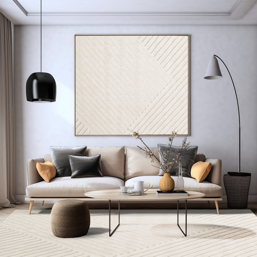 Dywan Aruba G167A cream Krem Szary Linie