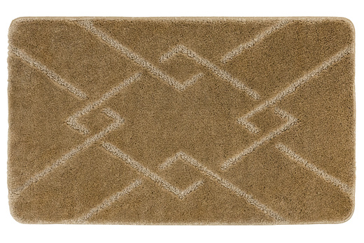Dywanik Łazienkowy Antypoślizgowy Moreno Beige Beż Romby