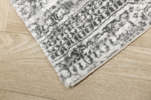 Dywan Nantes NT019G Grey/Grey Szary Krem Ornament Beton
