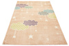 Dywan Lima B069A rose/cream Chmurki Gwiazdki Róż