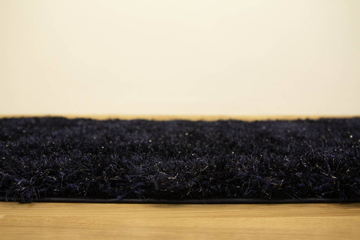 Lśniący Dywan Gloria Granatowy Z Lurexem