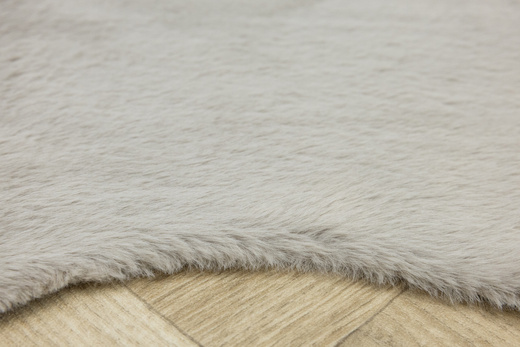 Sztuczna Skóra 50779 Dywanik Beż Kształt Rabbit