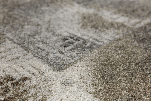 Chodnik Ponte N858A Beige Szary Brąz Romby szerokość 100 cm