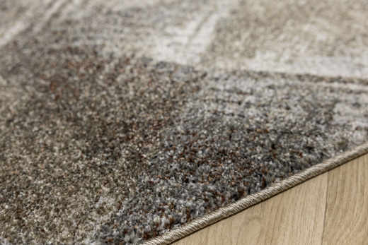 Chodnik Ponte N858A Beige Szary Brąz Romby szerokość 80 cm