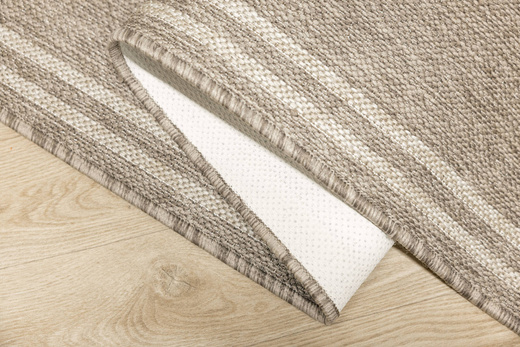 Antypoślizgowy Chodnik Scandigel 5725/UT Beż Krem Pasy szerokość 90 cm