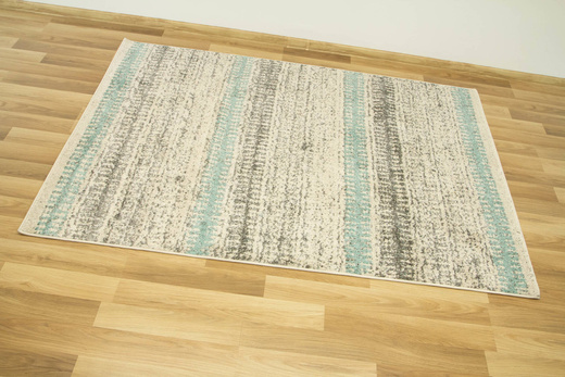 Dywan Dutch A096A cream/blue Cream Szary Turkus
