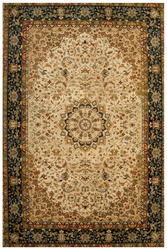 Dywan Wełniany Dywilan Omega Adagio Szmaragd Ornament