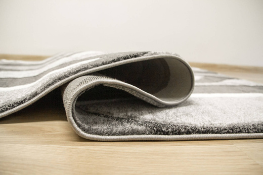 Dywan Amelia B178B grey/d.grey Szary Czarny Wstęgi Fale