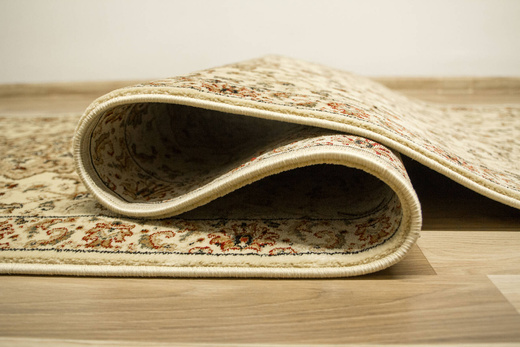 Chodnik Super Rose D373A cream/cream Krem Beż Ornament szerokość 100 cm