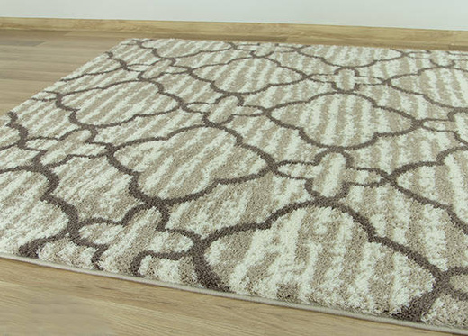 Dywan Bolero 02992A white/white koniczyna