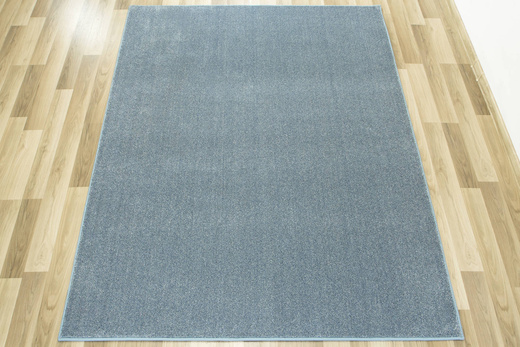 Miękki Gęsty Dywan Sakura 180 Turkus Srebrnoszary Melanż