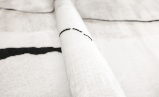 Dywan Kashmir KR143S Vizon/Black Marmur Czarny Złoty Abstrakcja