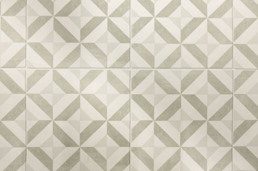 Wykładzina PCV Feelings Winslow 501 Mozaika Zieleń Krem szerokość 2 m