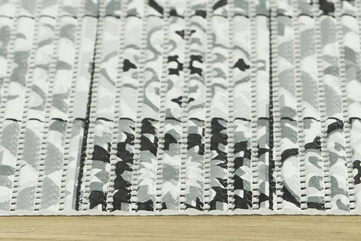 Mata Łazienkowa Softy-tex 826 patchwork szary szerokość 65 cm