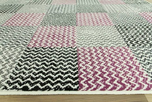 Dywan LUNA 503568/56935 patchwork fiolet