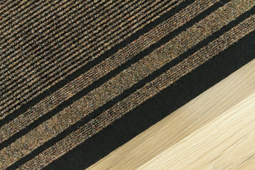 Podgumowany Chodnik Wycieraczka Rekord 811 szerokość 120 cm