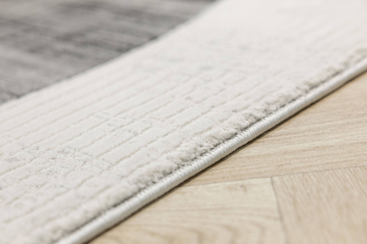 Dywan Verano H538A cream/grey Krem Szary Złoty Okręgi